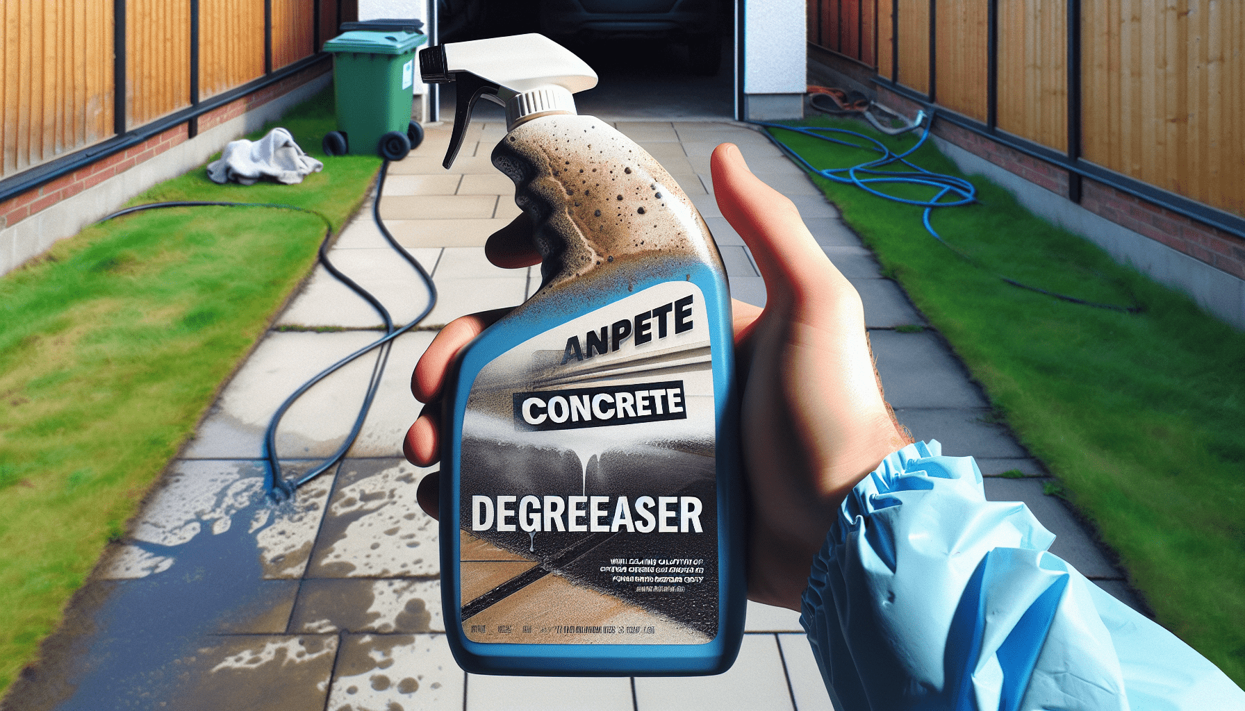 What Cleaner To Use When Pressure Washing Concrete?